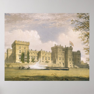 South East View of Windsor Castle, from 'Windsor a Poster