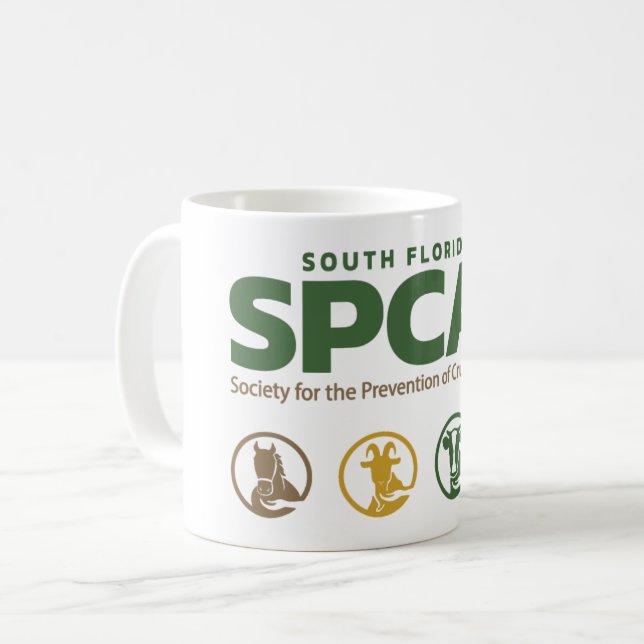 South Florida SPCA Coffee Cup (Front Left)