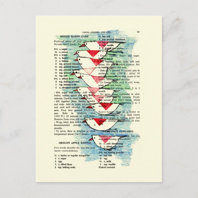 South for the Winter Postcard (Front)