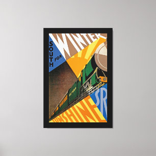 South For Winter Sunshine Canvas Print