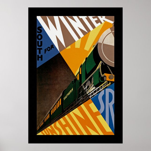 South For Winter Sunshine Poster (Front)