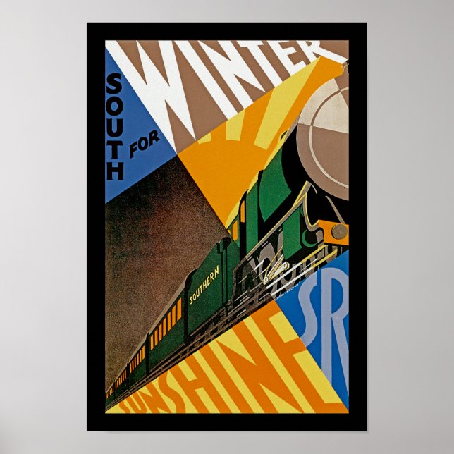 South For Winter Sunshine Poster (Front)