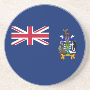 South Georgia and the South Sandwich Islands Flag Coaster