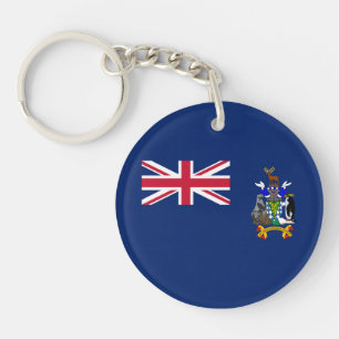 South Georgia and the South Sandwich Islands Flag Key Ring
