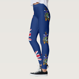 South Georgia and the South Sandwich Islands Flag Leggings