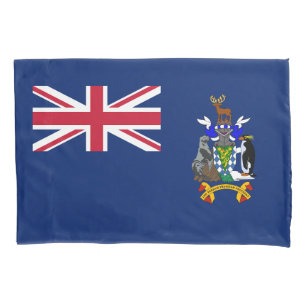 South Georgia and the South Sandwich Islands Flag Pillowcase