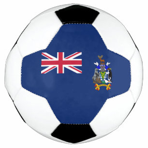 South Georgia and the South Sandwich Islands Flag Soccer Ball