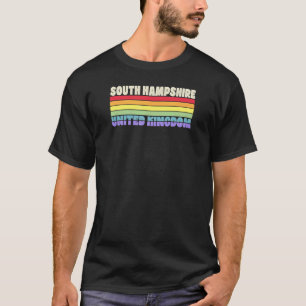 South Hampshire United Kingdom Rainbow Gay Pride M T-Shirt