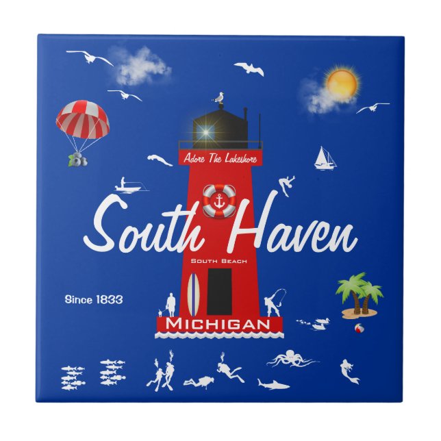 South Haven - Adore The Lakeshore Tile (Front)