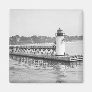 South Haven South Pierhead Lighthouse Magnet