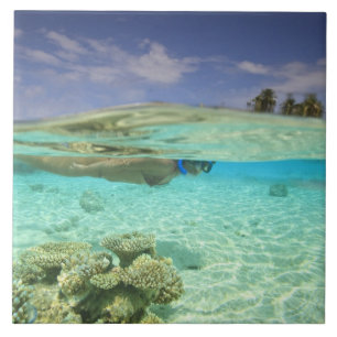 South Huvadhoo Atoll, Southern Maldives, Indian Tile