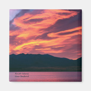 South Island New Zealand Magnet