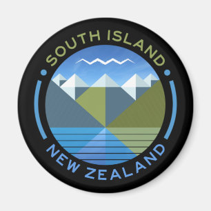 SOUTH ISLAND NEW ZEALAND MAGNET