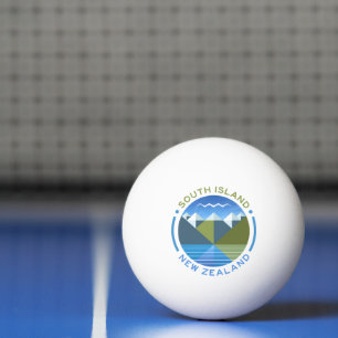 SOUTH ISLAND NEW ZEALAND PING PONG BALL