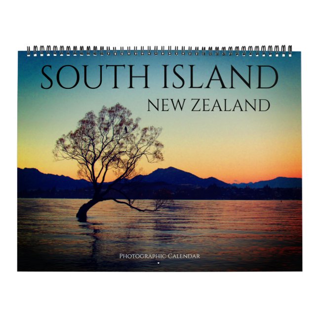 south island nz 2027 large calendar (Cover)