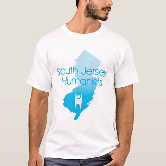 South Jersey Humanists Logo T-Shirt (Front)