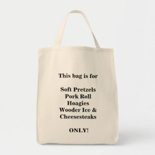South Jersey/Philly Necessities Grocery Tote