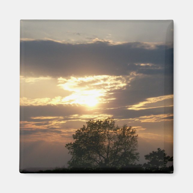 South Jersey Sunset Magnet (Front)