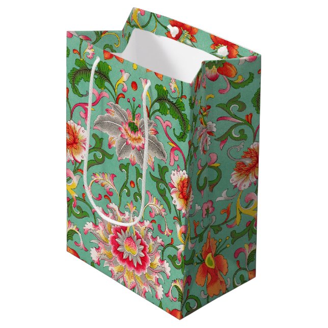 South Kensington Museum IXXVII Chinese Name Medium Gift Bag (Front Angled)