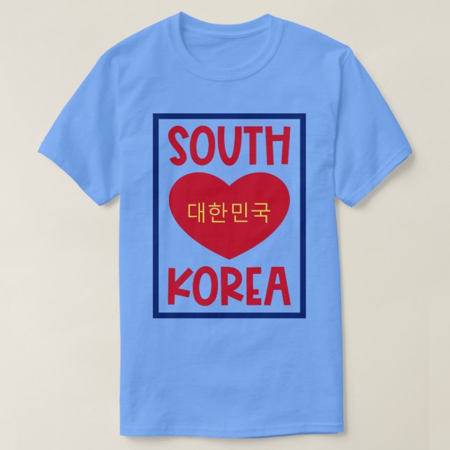 South Korea 1 T-Shirt (Design Front)