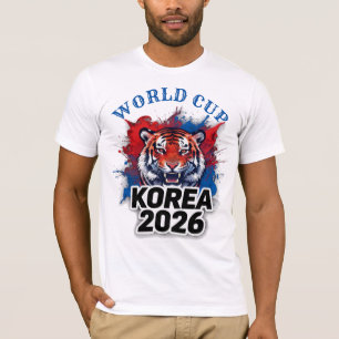 South Korea 2026 World Cup T-Shirt Korea Tiger Fan