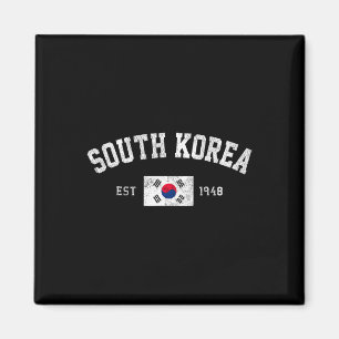 South Korea Est. 1948 South Korean Flag Independen Magnet