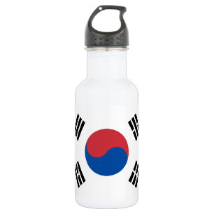 South Korea Flag 532 Ml Water Bottle
