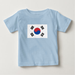 South Korea Flag Baby T-Shirt