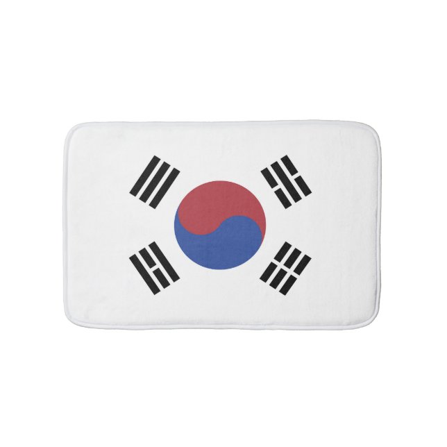 South Korea flag Bath Mat (Front)
