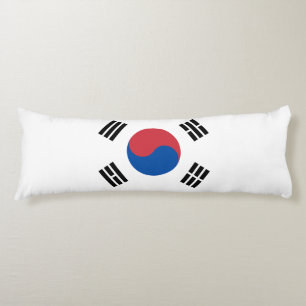 South Korea Flag Body Cushion