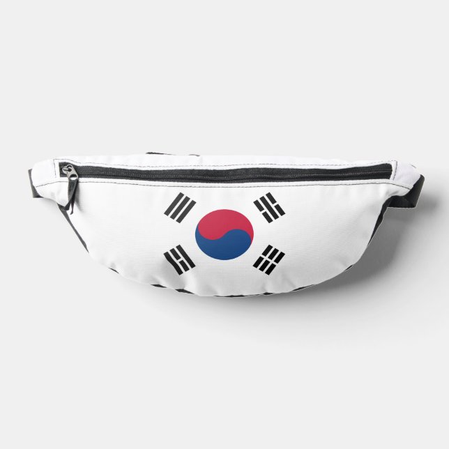 South Korea flag Bum Bags (Lay Down)