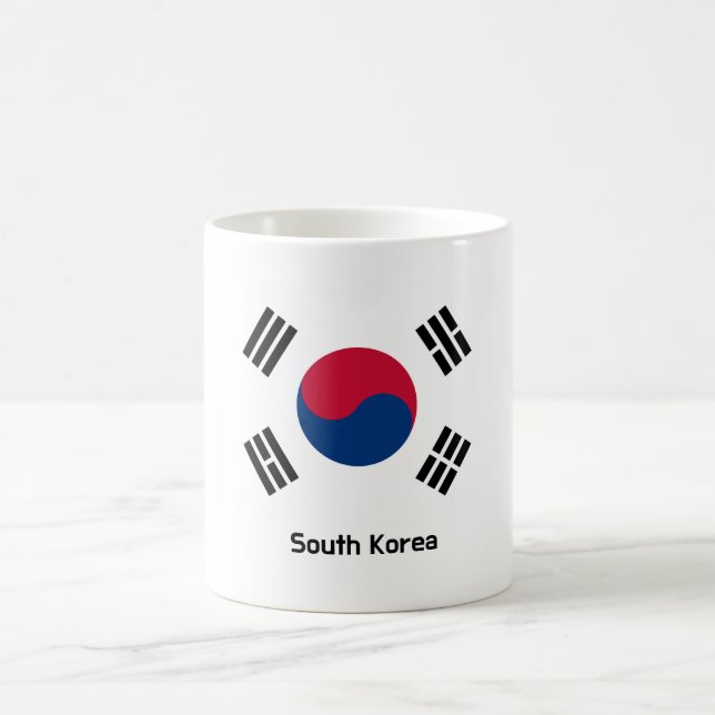 South Korea Flag Coffee Mug (Center)
