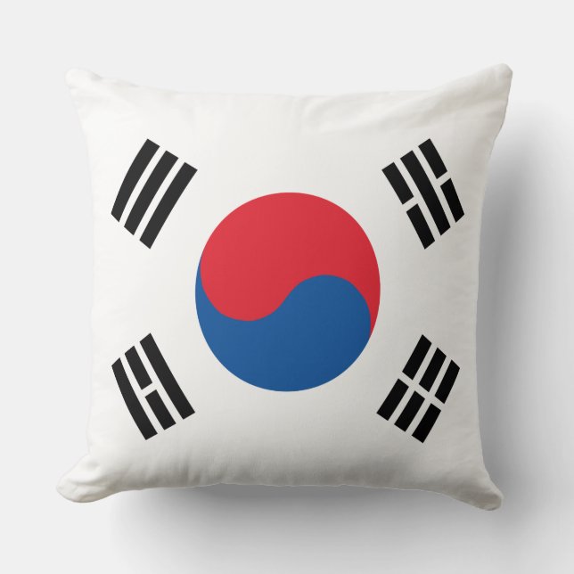 South Korea Flag Cushion (Front)