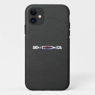 South Korea flag font Case-Mate iPhone Case