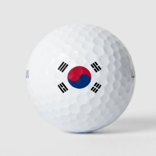 South Korea Flag Golf Balls
