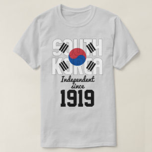 South Korea Flag Independence Celebration T-Shirt