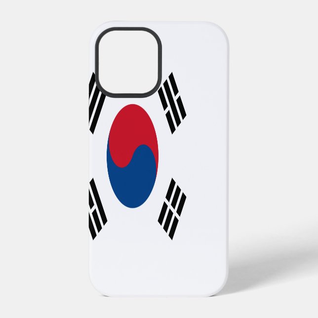 South Korea Flag iPhone Case (Back)