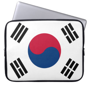 South Korea flag Laptop Sleeve