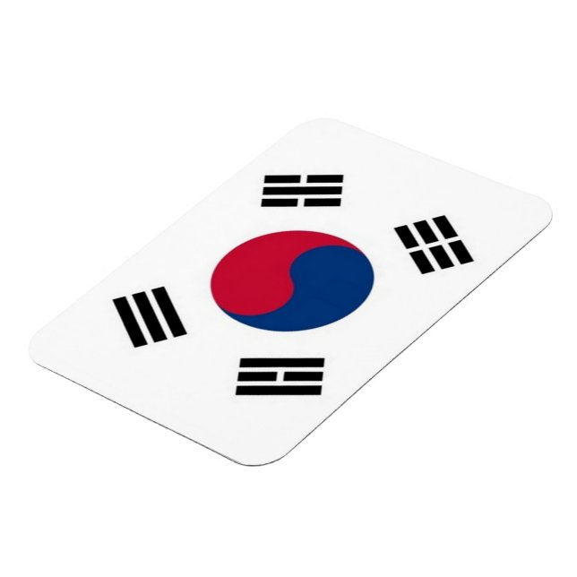 South Korea - Flag - Magnet (Left Side)