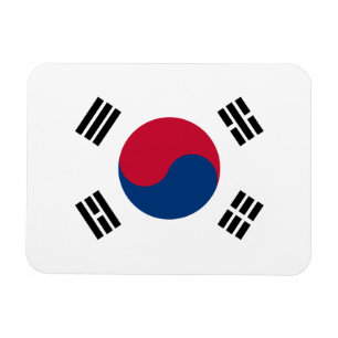 South Korea Flag Magnet