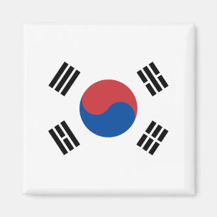 South Korea Flag Magnet
