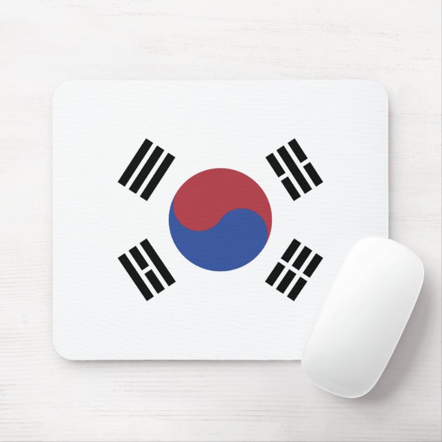 South Korea flag Mouse Pad (With Mouse)