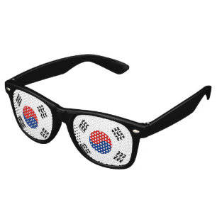 South Korea Flag Retro Sunglasses