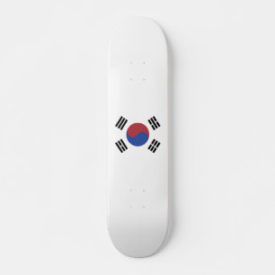 South Korea flag Skateboard
