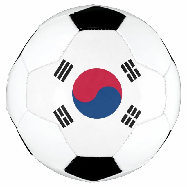 South Korea Flag Soccer Ball (Front)