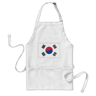 South Korea Flag Standard Apron