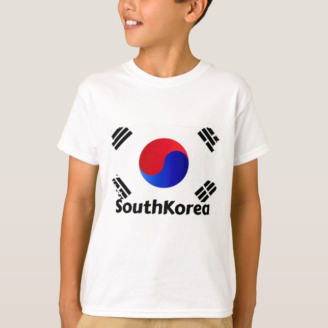 South Korea Flag T-Shirt (Front)