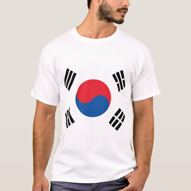 South Korea Flag T-Shirt (Front)