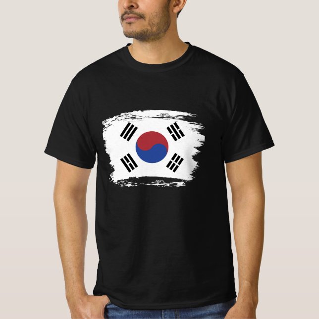 South Korea flag T-Shirt (Front)