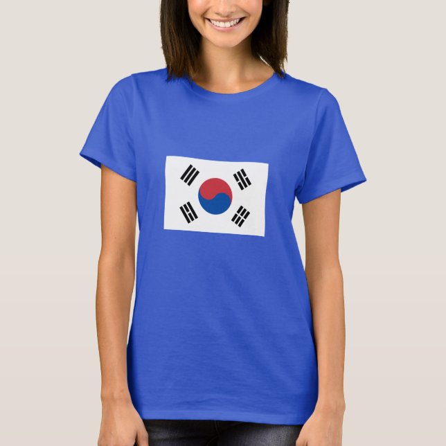 South Korea Flag T-Shirt (Front)